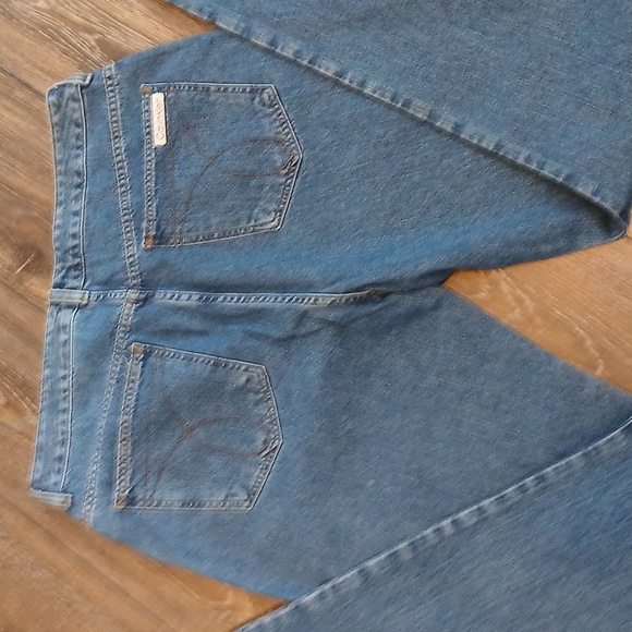 Calvin Klein Blue Jeans Bootcut Fit Womens 14 Casual Cowgirl - Picture 5 of 5
